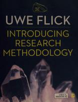 Uwe Flick — Introducing research methodology: Thinking your way through your research project