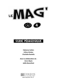 Fabienne Gallon, Céline Himber, Charlotte Rastello, Anne Akyüs ,Joëlle Bonenfant — Le Mag 4 (B1)