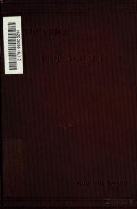 Evans — The Price of Priestcraft (1904)