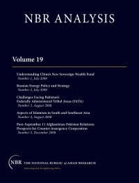 National Bureau of Asian Research — NBR Analysis: Volume 19