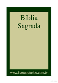 Bíblia Sagrada — Bíblia Sagrada