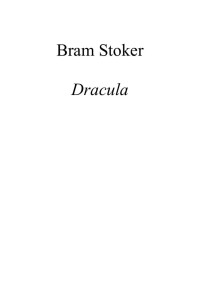 Stoker — Dracula