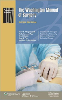 Unknown — The Washington Manual of Surgery, 6e [Vishal]