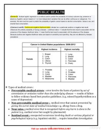 Various authors — Public Health Uworld Notes for USMLE, Step 1, 2nd edition