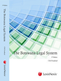 Fombad; — The Botswana Legal System