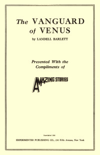 Landell Bartlett — The Vanguard of Venus