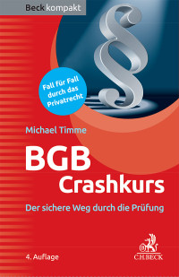 Timme, Michael. — BGB Crashkurs