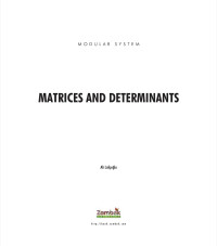 Unknown — MATRICES AND DETERMINANTS