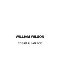 William Wilson — Microsoft Word - william_wilson.doc