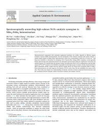 Shi Tao — Spectroscopically unraveling high-valence Ni-Fe catalytic synergism in NiSe2/FeSe2 heterostructure