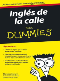 Florence Savary — Inglés de la calle para Dummies