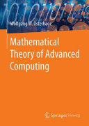 Wolfgang W. Osterhage — Mathematical Theory of Advanced Computing