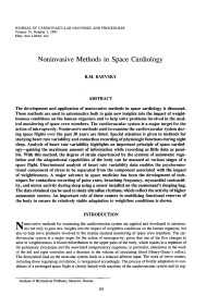 Baevsky RM. — Noninvasive methods in space cardiology