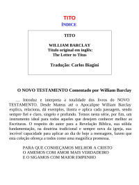 Carlos Biagini — TITO (William Barclay)