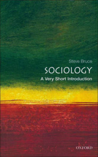 Steve Bruce [Bruce, Steve] — Sociology: A Very Short Introduction (Very Short Introductions)