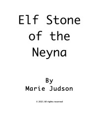 Marie Judson — Excerpt Elf Stone of Neyna
