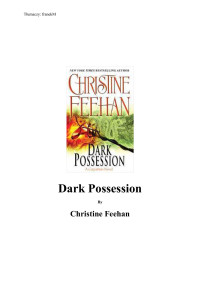 Christine Feehan — 18 Dark Possession