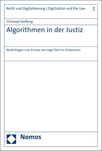 Christoph Rollberg — Algorithmen in der Justiz