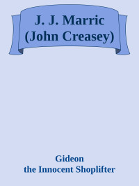 Gideon & the Innocent Shoplifter — J. J. Marric (John Creasey)
