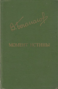 Владимир Осипович Богомолов — Момент истины