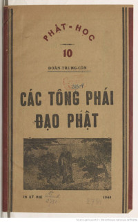 Đoàn Trung Còn (1908-1988) — Các tông phái đạo Phật