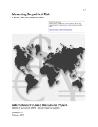 Dario Caldara and Matteo Iacoviello — Measuring Geopolitical Risk