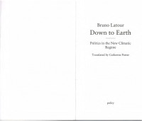 Bruno Latour — Climate Change and Politics after Trump