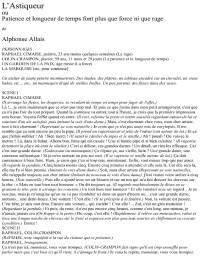 Alphonse Allais — L'Astiqueur