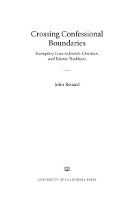 Renard, John; — Crossing Confessional Boundaries