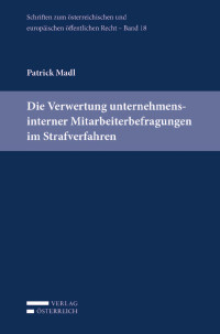 Patrick Madl; — Madl, Verwertung, ÖEÖR 18.indd