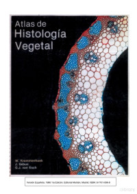 AA. VV. — Atlas de Histología vegetal