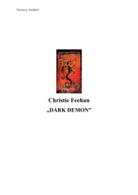 Christine Feehan — 16 Dark Demon