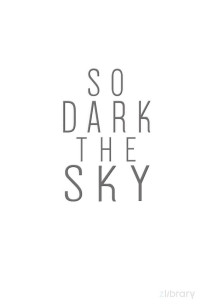 Cidney Swanson — So Dark the Sky