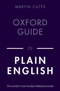 Martin Cutts — Oxford Guide to Plain English