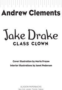 Andrew Clements — Jake Drake, Class Clown