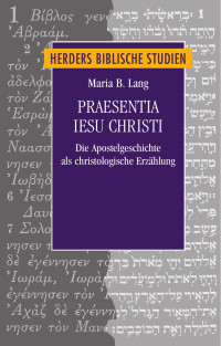 Maria B. Lang — Praesentia Iesu Christi