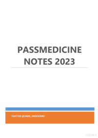 Unknown — Passmedicine Notes 2023: Cardiology