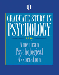 American Psychological Association — Graduate Study in Psychology 2019