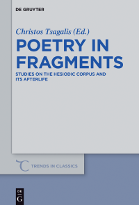 Christos Tsagalis — Poetry in Fragments