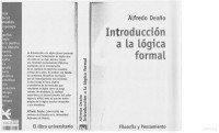 Alfredo Deaño — Introducción a la Lógica Formal
