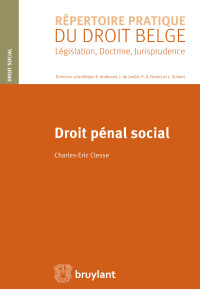 Charles-ric Clesse; & Charles-Eric Clesse — Droit pnal social