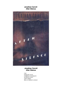 After Silence — Carroll Jonathan