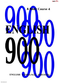 English Language Services — English 900-Book 4