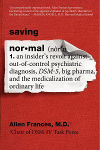 Allen Frances — Saving Normal