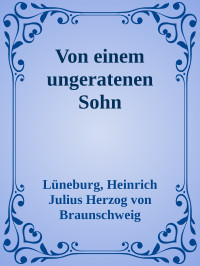 Lüneburg, Heinrich Julius Herzog von Braunschweig — Von einem ungeratenen Sohn