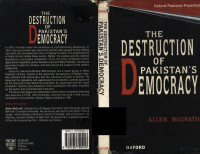 Allen McGrath — The destruction of Pakistan's democracy