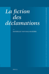 Mal-Maeder, D. van. — fiction des déclamations