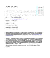 Mary Jo S. Farmer, MD, PhD — How I Do It Applying non-invasive ventilation in treatment of acute exacerbation of chronic obstructive pulmonary disease using evidence-based interprofessional clinical practice