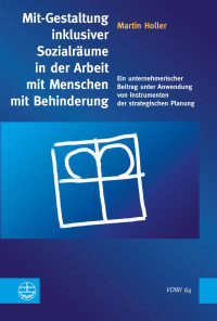 Martin Holler — Mit-Gestaltung inklusiver Sozialräume in der Arbeit mit Menschen mit Behinderung