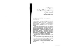 Ideology And Ideological State Apparatuses [Notes Towards An Investigation] — Ideology And Ideological State Apparatuses [Notes Towards An Investigation]